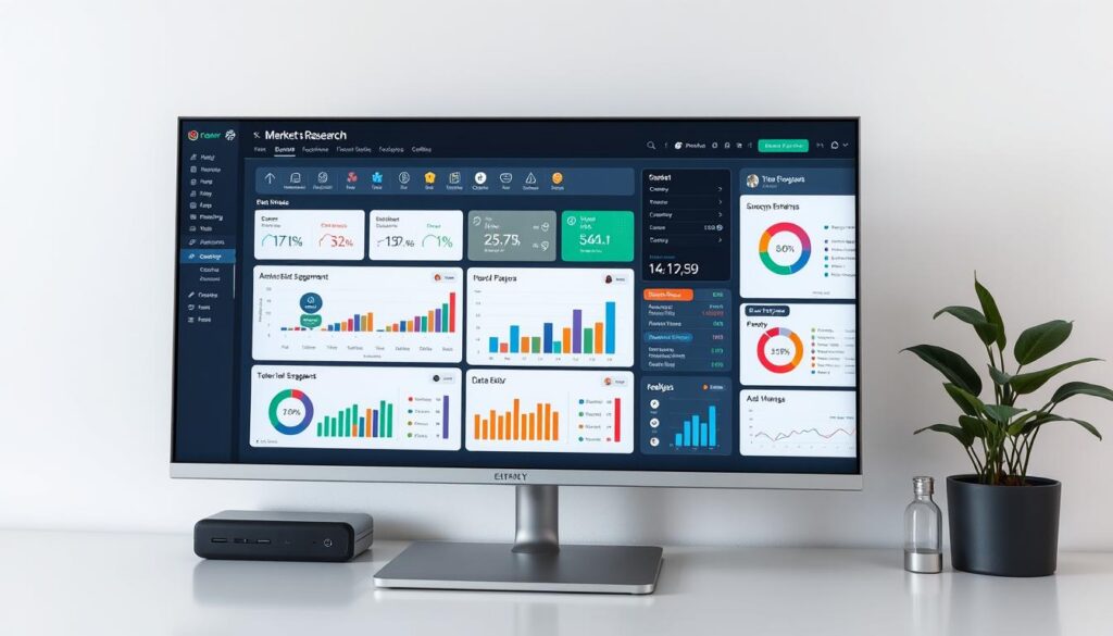 Market Research Software Interface