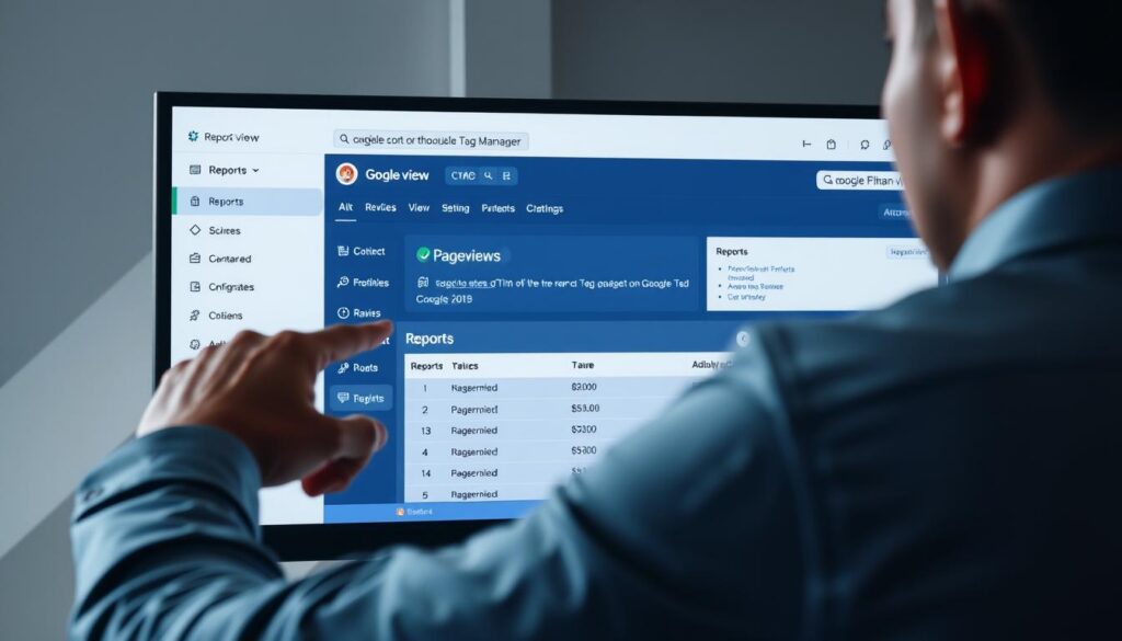 navigating GTM interface