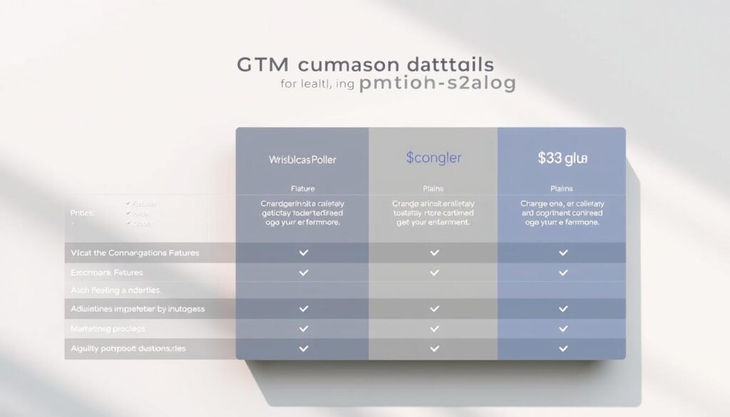 pricing of GTM optimization tools