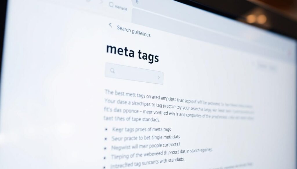 search engine guidelines meta tags